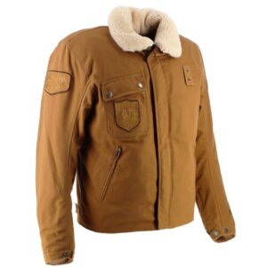Blouson moto Helstons Sergeant en toile canvas avec gilet amovible