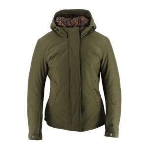 Blouson moto Helstons Manhattan textile avec capuche amovible et poches zippées