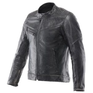 Blouson moto Dainese Radicale en cuir de vachette à effet craquelé