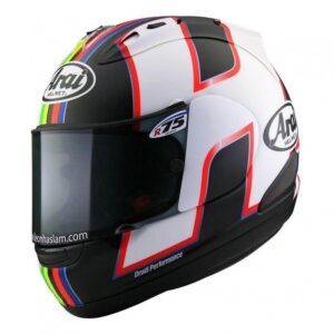 Casque intégral Arai RX-7V avec écran et doublure Eco Pure, taille XS