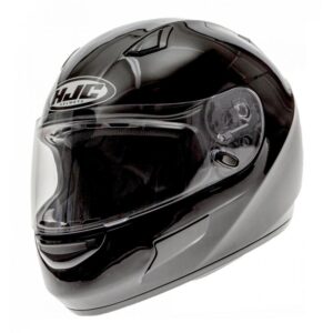 Casque intégral HJC CL-SP noir en taille 3XL, aux lignes aérodynamiques