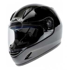 Casque intégral enfant HJC CL-Y noir, modèle en taille S avec boucle micrométrique