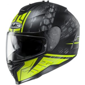 Casque intégral HJC IS-17 en polycarbonate aux lignes aérodynamiques, taille XS