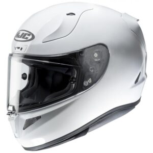 Casque intégral HJC RPHA 11 blanc perle présenté en taille 2XS