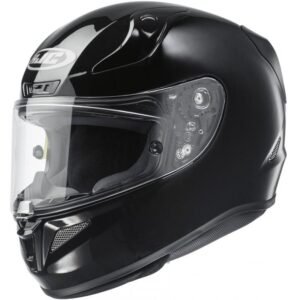 Casque intégral HJC RPHA 11 noir métal avec calotte aérodynamique