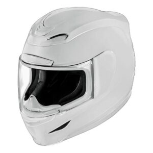 Casque intégral Icon Airmada blanc brillant avec écran traité anti-buée