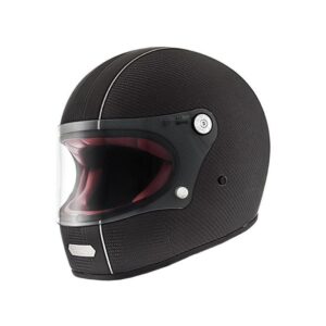 Casque intégral Premier Trophy mat au style rétro inspiré des années 70