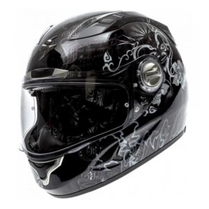 Casque Scorpion EXO-1000 AIR Astral noir caméléon avec écran incolore fourni
