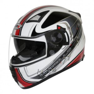 Casque Shiro SH-3700 GP Mugello intégral présenté dans sa version aux couleurs Grand Prix