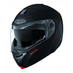 Casque modulable Caberg Modus noir mat avec visière solaire et Pinlock inclus