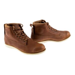 Chaussures moto Alpinestars Rayburn marron en cuir, modèle urbain en pointure 44
