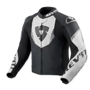 blouson moto Rev it ARGON 3 en cuir perforé à coupe sportive
