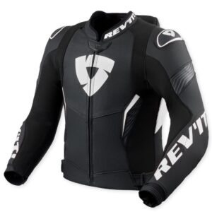 Blouson moto Rev'it Argon 3 Pro en cuir perforé à coupe sportive