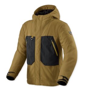 Blouson moto Rev it ENTROPY H2O à coupe ample avec capuche intégrée