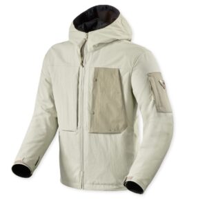Blouson moto Rev it DANFORTH H2O urbain avec capuche et poches