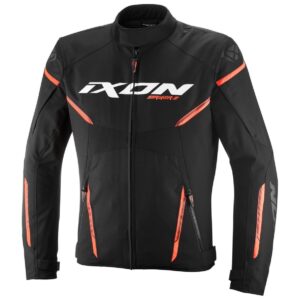 Blouson moto Ixon STRIKER 2 textile avec doublure amovible et protections CE
