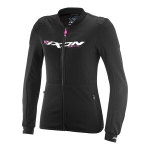 Blouson moto Ixon ARMA LADY en mesh extensible avec protections aux coudes