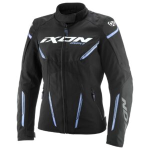 Blouson moto Ixon Striker 2 Lady textile avec doublure thermique amovible