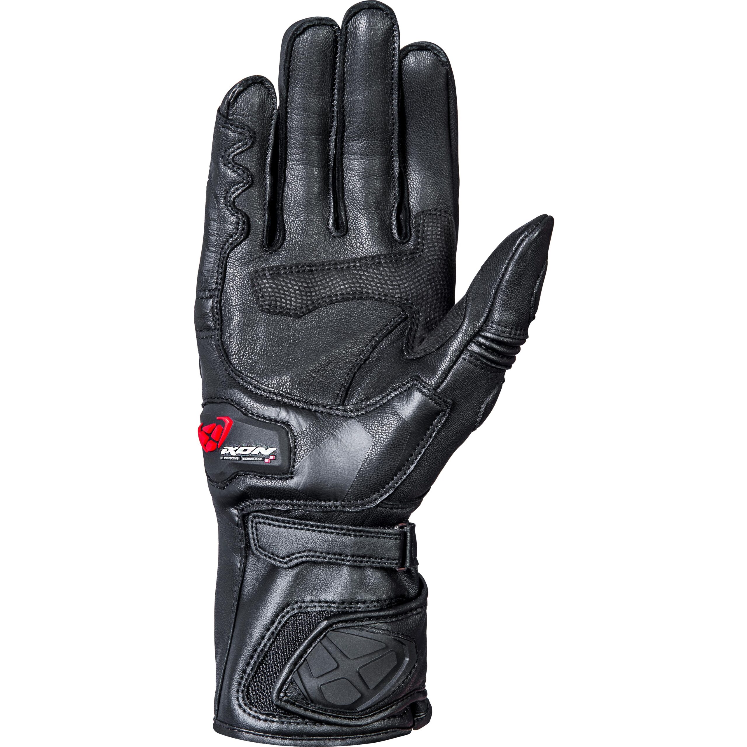 Gants Ixon RS Circuit-R en cuir perforé avec coque aux phalanges — vue 2