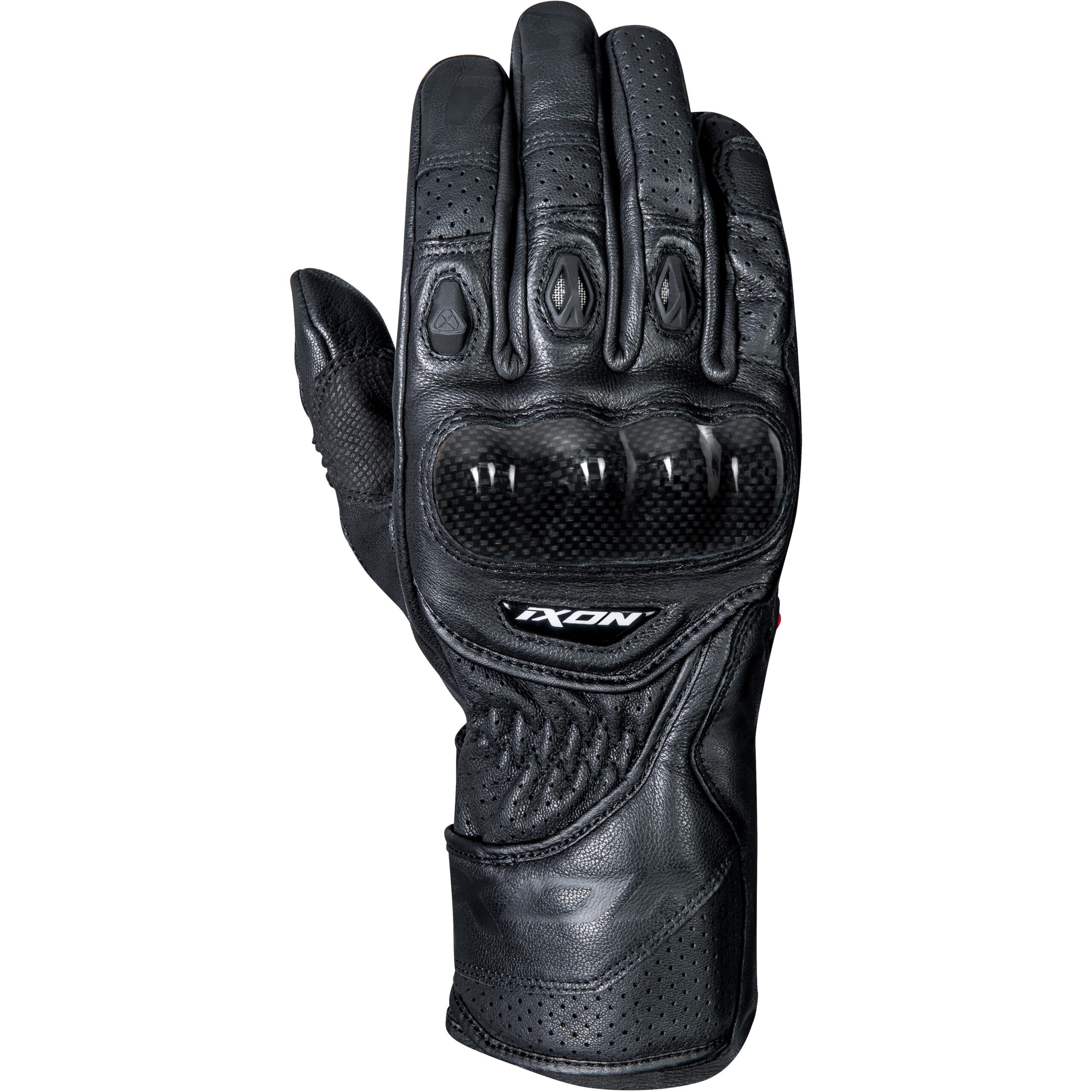 Gants Ixon RS Circuit-R en cuir perforé avec coque aux phalanges
