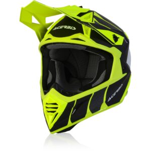 Casque cross ACERBIS X-Track avec coque en fibre de verre et boucle double-D