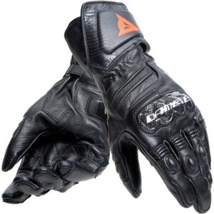 Gants Dainese Carbon 4 Long Leather avec manchette longue et protections articulaires