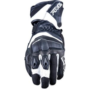 Gants Five RFX 4 EVO en cuir avec protections et fermeture Velcro