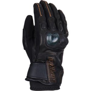 Gants Furygan Cordoba en cuir et textile avec manchette courte