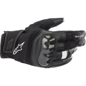 Gants Alpinestars SMX Z Drystar en cuir de chèvre avec renforts sur la paume