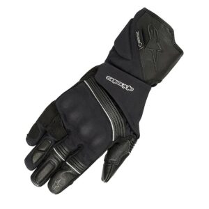 Les gants Alpinestars Jet Road V2 avec membrane GORE-TEX et coque de protection.
