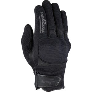 Gants Furygan Jet A/S D3O en textile et cuir de chèvre, avec doublure thermique.