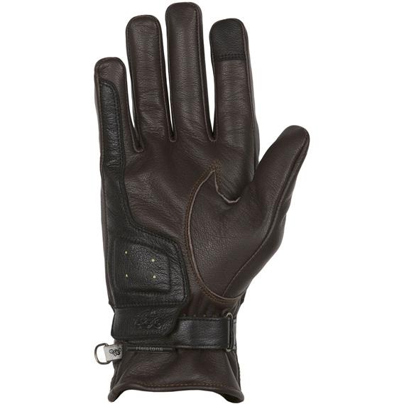 Gants Helstons BORA en cuir de chèvre à manchette moyenne — vue 2
