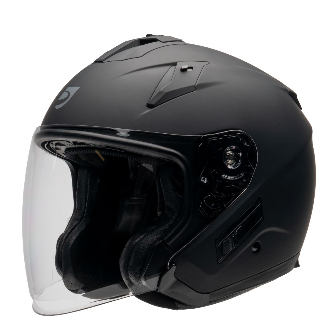 Casque jet DXR SODDY avec écran solaire intégré et coque ABS