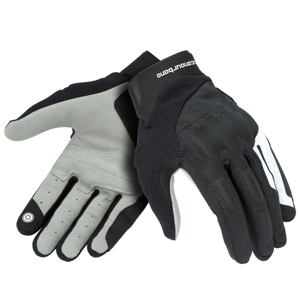 gants Tucano Urbano PENNA EVO à manchette courte avec inserts en mesh
