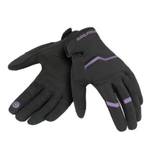 Gants Tucano Urbano MIKY EVO LADY à manchette courte avec paume suédine