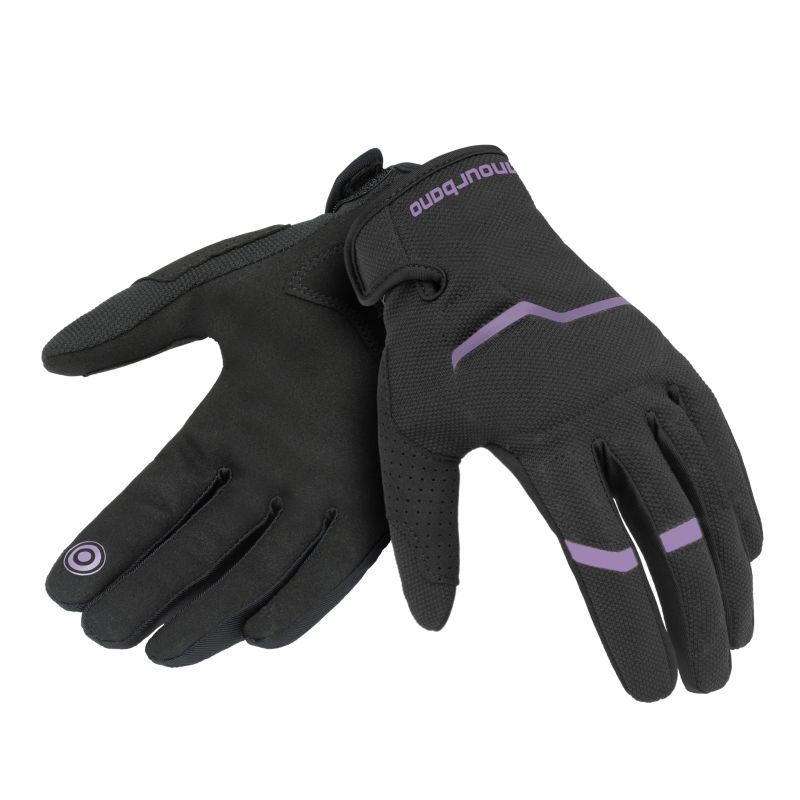Gants Tucano Urbano MIKY EVO LADY à manchette courte avec paume suédine