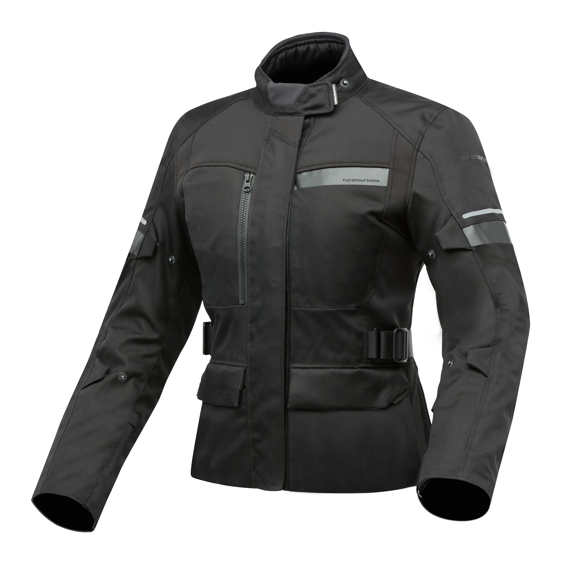 Veste Tucano Urbano 4STROKE EVO avec doublure amovible et protections aux épaules.