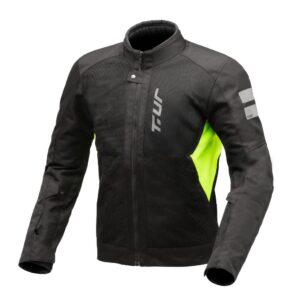 Blouson moto T.UR SIENA en mesh polyester avec protections et réglages