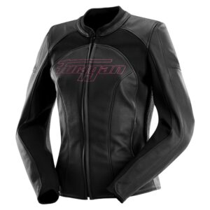Blouson moto Furygan ROMY en cuir avec doublure amovible et protections D3O®