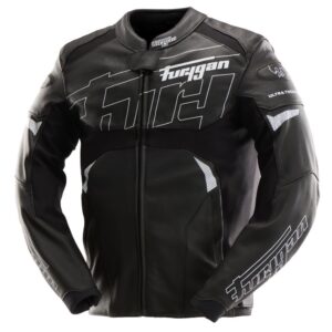 Blouson moto Furygan HELIX en cuir avec doublure thermique amovible