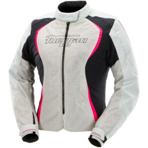 Blouson Furygan Odessa ventilé avec empiècements en cuir et mesh