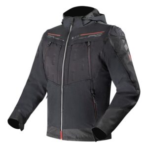 Blouson moto LS2 Zirconium Evo textile avec capuche amovible et aérations