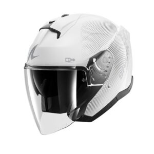 Casque Shark SKWAL JET SP LYNE avec écran clair et visière solaire intégrée