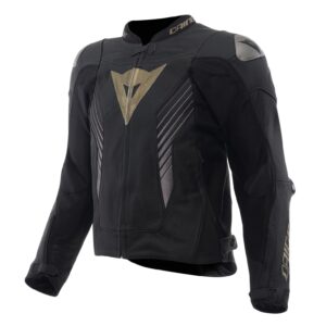 Blouson Dainese Super Speed 5 en cuir perforé à coupe sportive