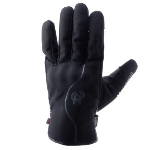 Gants Helstons FAST en cuir et textile avec coque aux phalanges