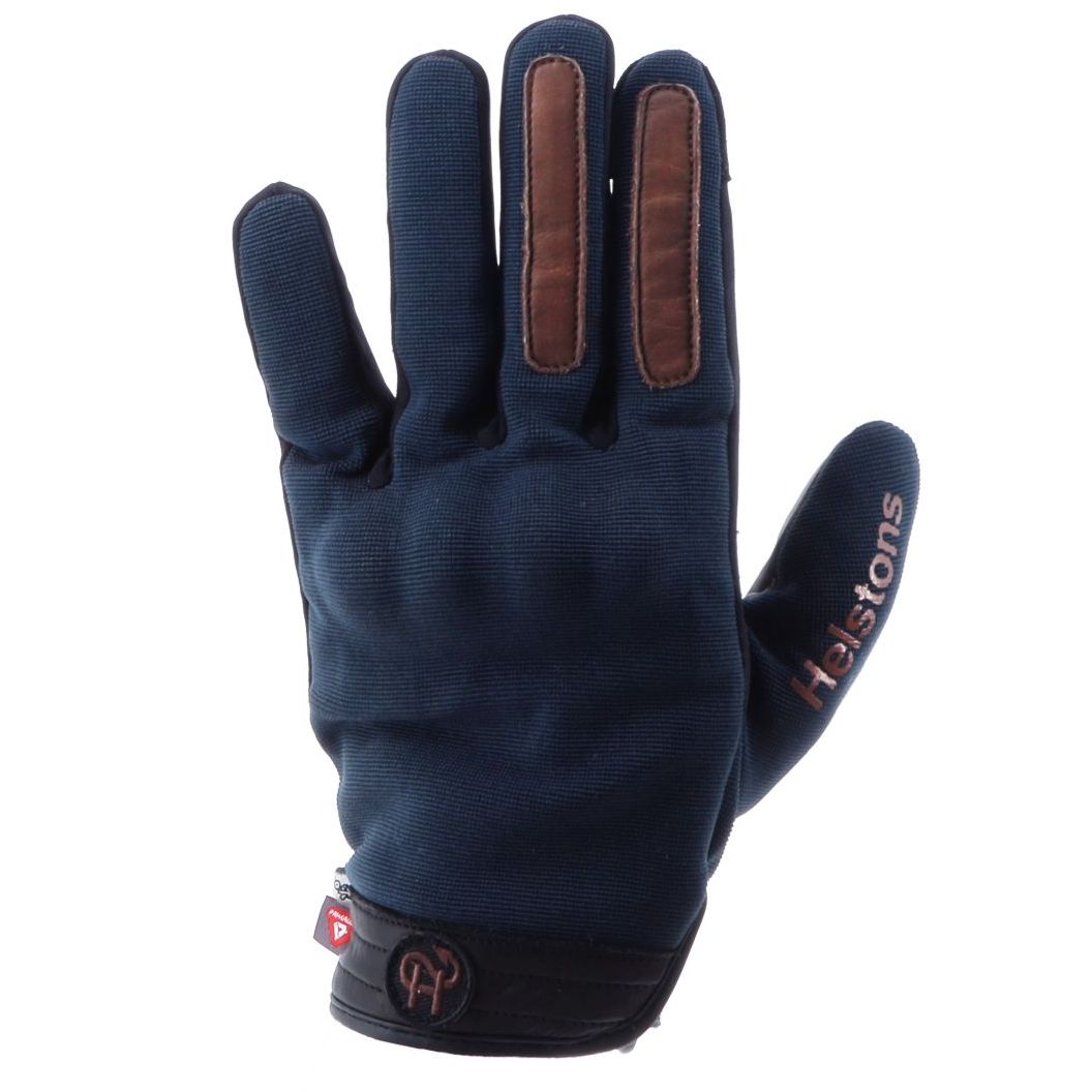 Gants Helstons MELODY EVO en cuir et textile avec manchette courte