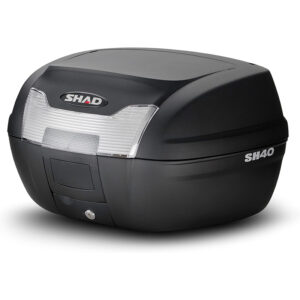 Top case Shad SH40 avec poignée, sangles internes et platine de fixation
