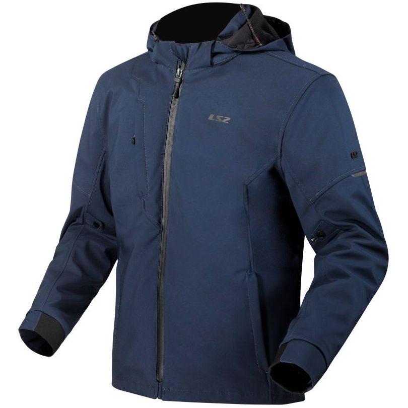 Blouson moto LS2 Bolton en softshell avec doublures et protections intégrées