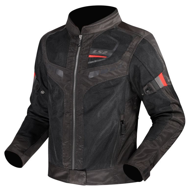 Blouson moto LS2 Garda Air femme en textile mesh avec protections amovibles