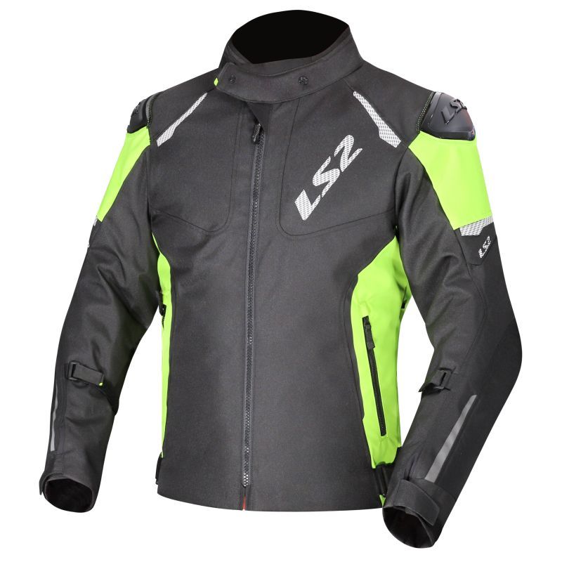 Blouson moto LS2 ZOOM en textile avec doublure thermique amovible
